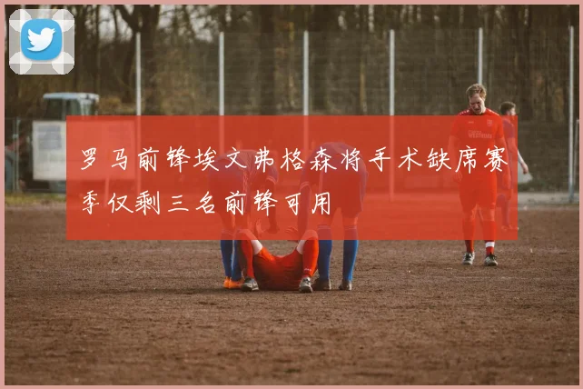 罗马前锋埃文弗格森将手术缺席赛季仅剩三名前锋可用
